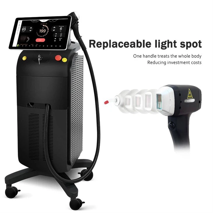 Japanese Compressor Diode Laser Hair Removal Machine