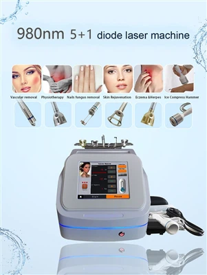 980nm diodni laser za pajkaste vene in pomlajevanje kože – 5-v-1 prihranek pr...